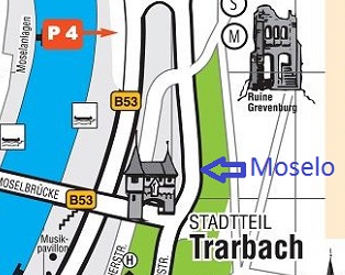 Karte Moselo GmbH Magier Zauberer in Traben-Trarbach Mosel